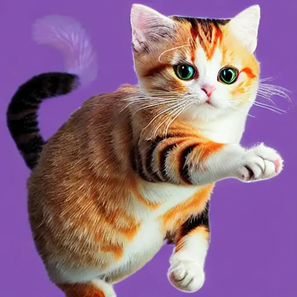 Prompt: dancing cat high quality,super realistic,