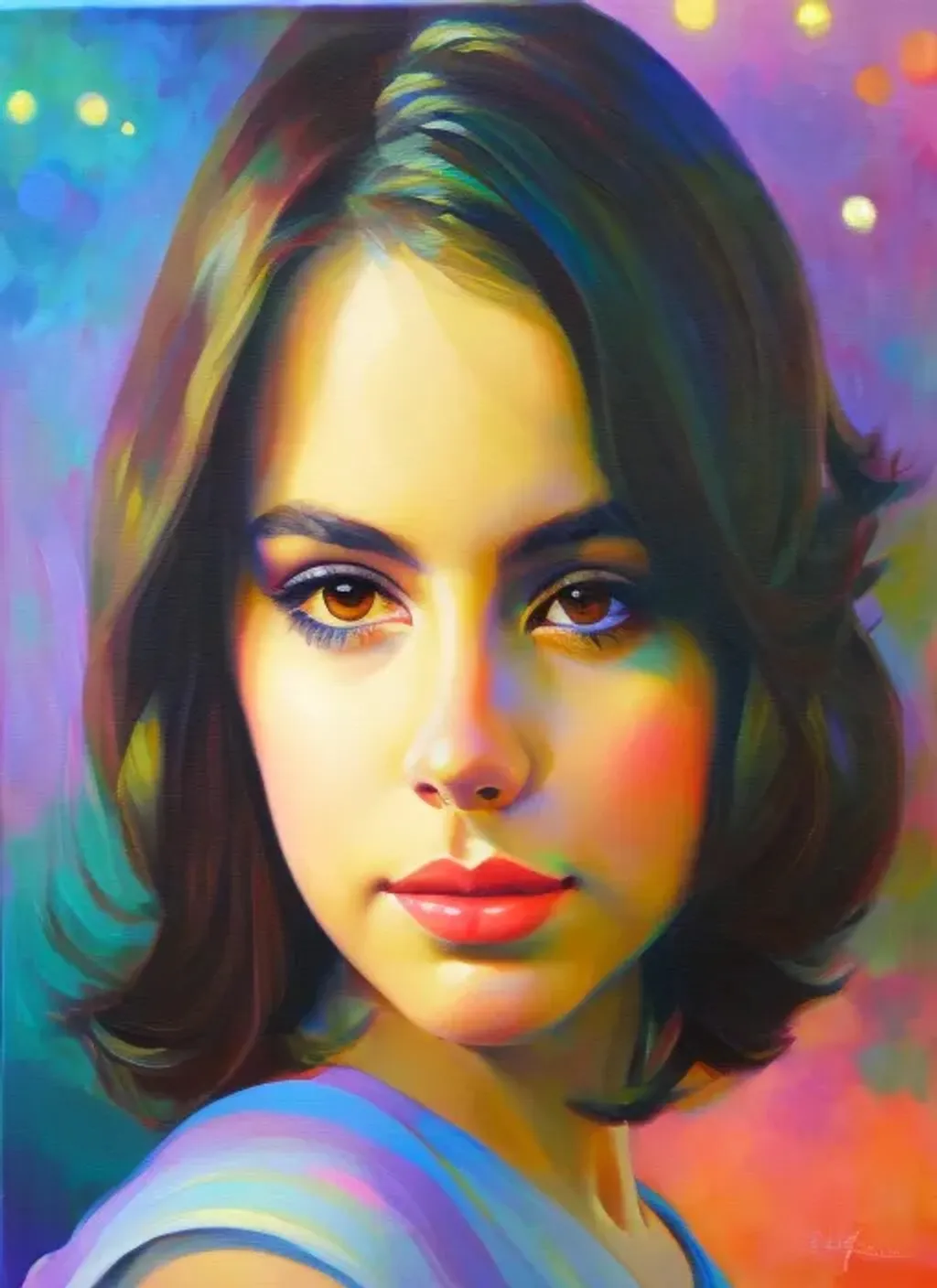 Facial Portrait Of A Pretty Cute Teen Girl Hispanic OpenArt facial-portrait-of-a-pretty-cute-teen-girl-hispanic-openart
