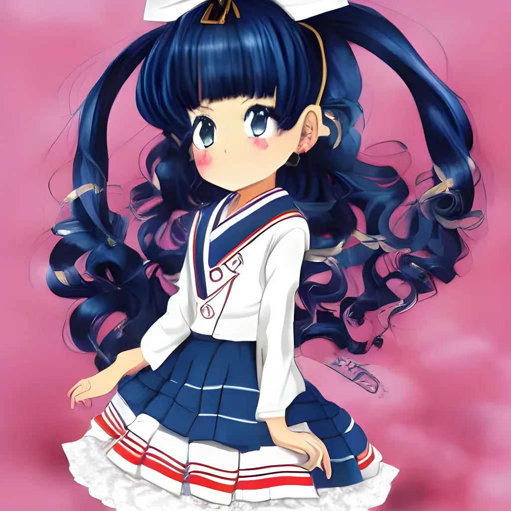 Cute Fashionable Anime Girl Oshare - Fun Japan (Dark) / Unisex
