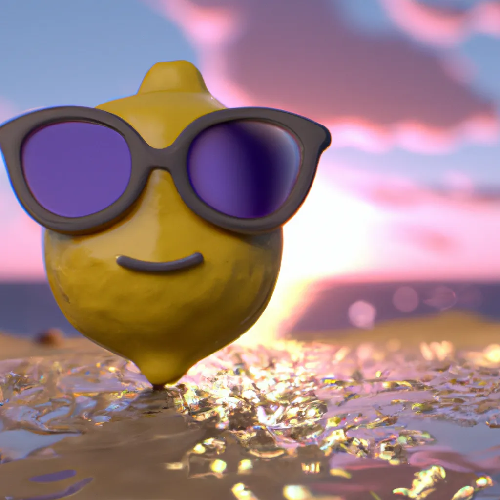 3D realistic render of a kawaii mystical lemon weari... | OpenArt