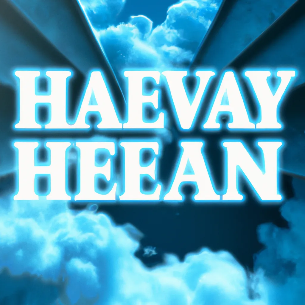 Prompt: Stairway to heaven, album cover