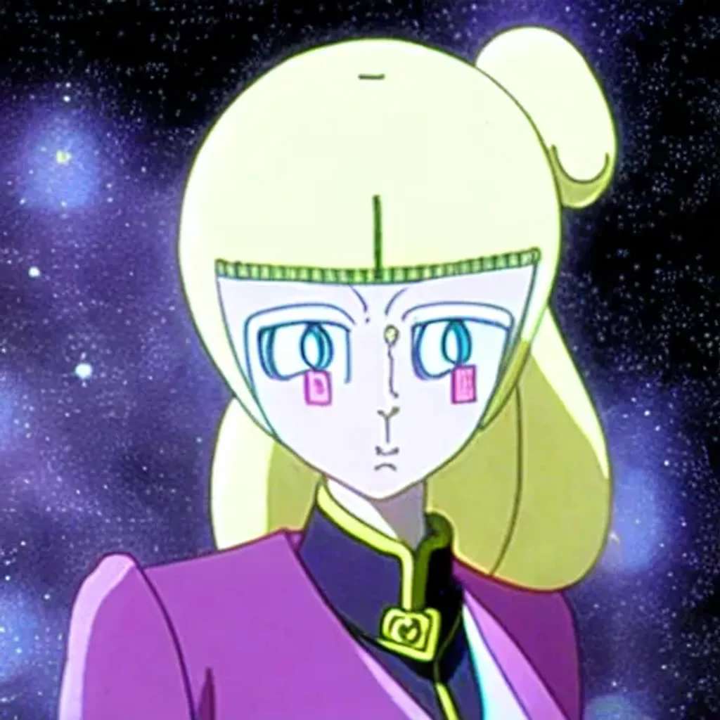 Prompt: Maetel from Galaxy Express 999