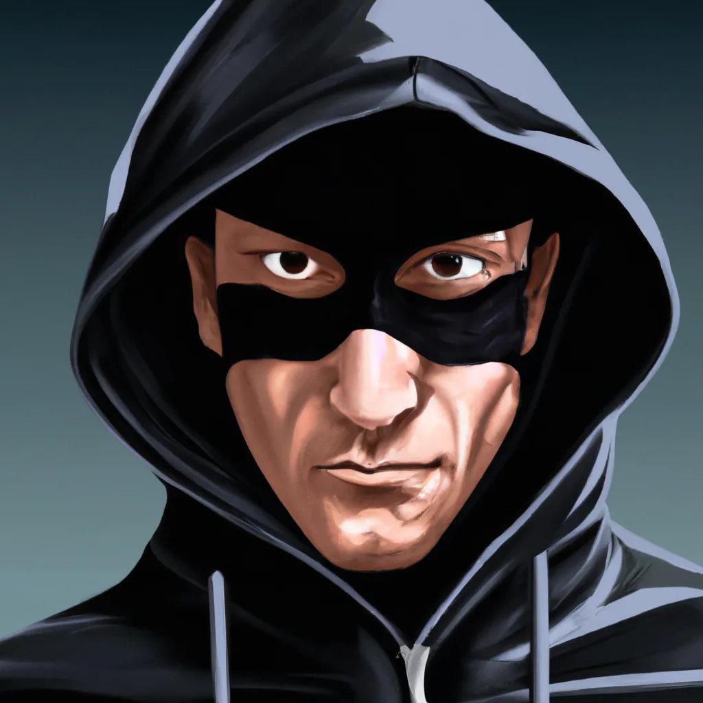 Prompt: A cool looking hacker cartoon character,real life details,wearing a black hoodie,photo realistic, hacker theme, RTX graphics, ray traced image, 4K wallpaper, award winning photo