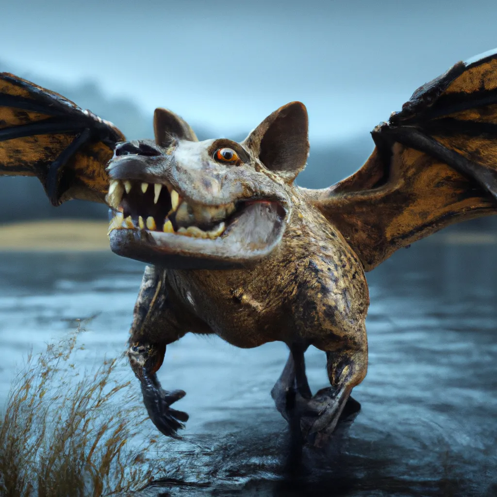 Prompt: crocodile with bat wings and a hyena body, hybrid animal, wild species photography, studio lighting, studio photography, award-winning, photorealistic, high quality, 8k, digital Art, perfect composition, beautiful detailed intricate insanely detailed octane render trending on artstation, 8 k artistic photography, photorealistic concept art, soft natural volumetric cinematic perfect light, chiaroscuro, award - winning photograph, masterpiece, oil on canvas, raphael, caravaggio, greg rutkowski, beeple, beksinski, giger