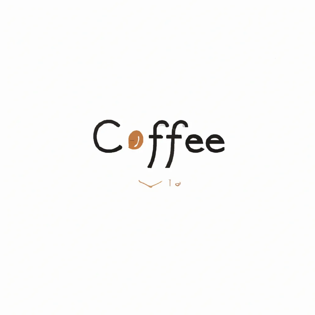 Prompt: minimalistic coffee logo