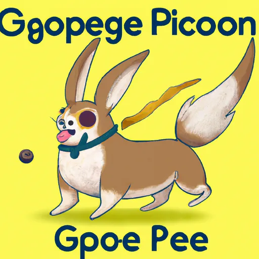 Prompt: A new, never before seen Pokémon inspired by corgis and dragons