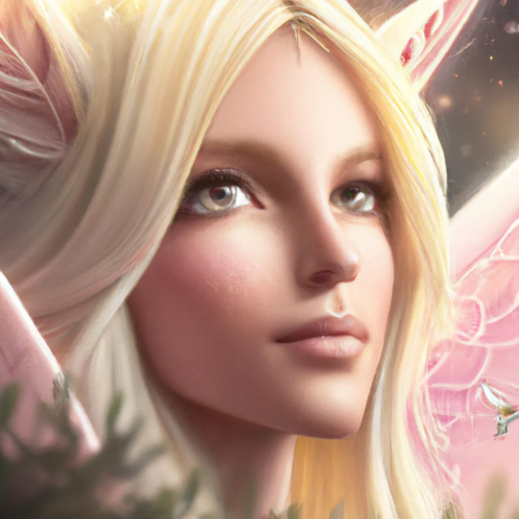 Prompt: highly detailed and clear face, character concept sheet art of Fairy with  silver hair with 4 golden wings posing elegantly in forest by greg rutkowski on artstation, feminine structured face, highly coherent, light skin, pink particles floating in air, trending on deviantart, strong bright colours, record breaking digital art, hyperrealistic, studio lightning, very coherent, highly detailed, 32k, unreal engine 5, octane render