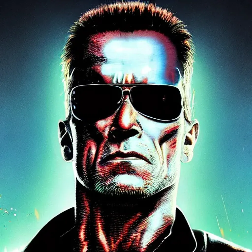 Terminator, illustration, https://cdn.openart.ai/upl... | OpenArt