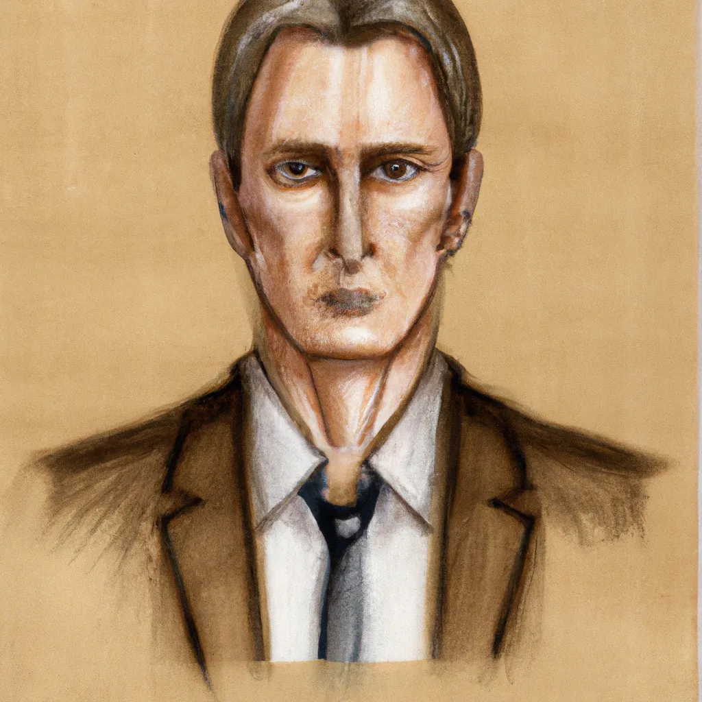 Prompt: A stylized game concept art pencil drawing of a former FBI agent in the style of Leonardo DaVinci