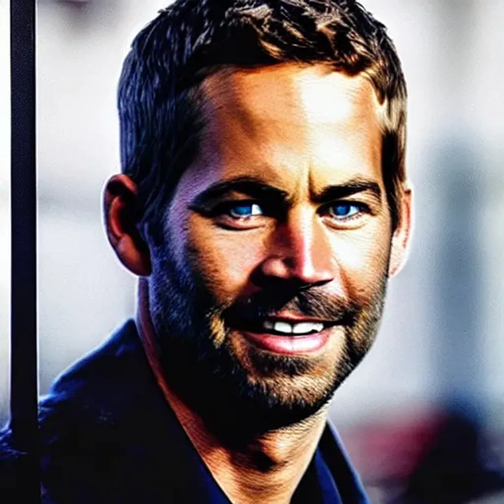 Prompt: portrait Paul Walker aka Brian O'Connor, closeup, https://cdn.openart.ai/uploads/upscaled/abstract-art-neon_j3huwl8M_upscaled.jpg, https://cdn.openart.ai/uploads/image_random_m8n0G2pD_1671769589492_512.webp, artstation, by greg rutkowski, Jason Edmiston, cyberpunk 