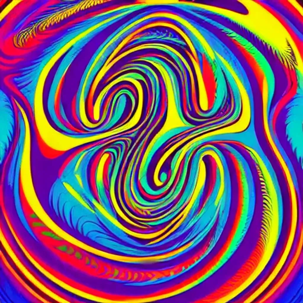 Hypnotic illustration of random patterns hypnotic ps... OpenArt