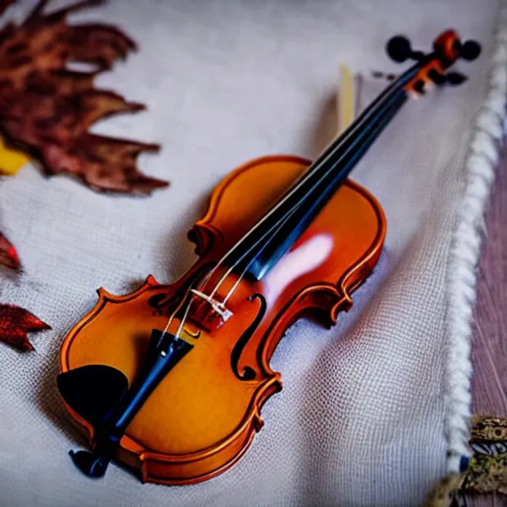 violin, sharp focus, concept art, harvest fall vibra... OpenArt