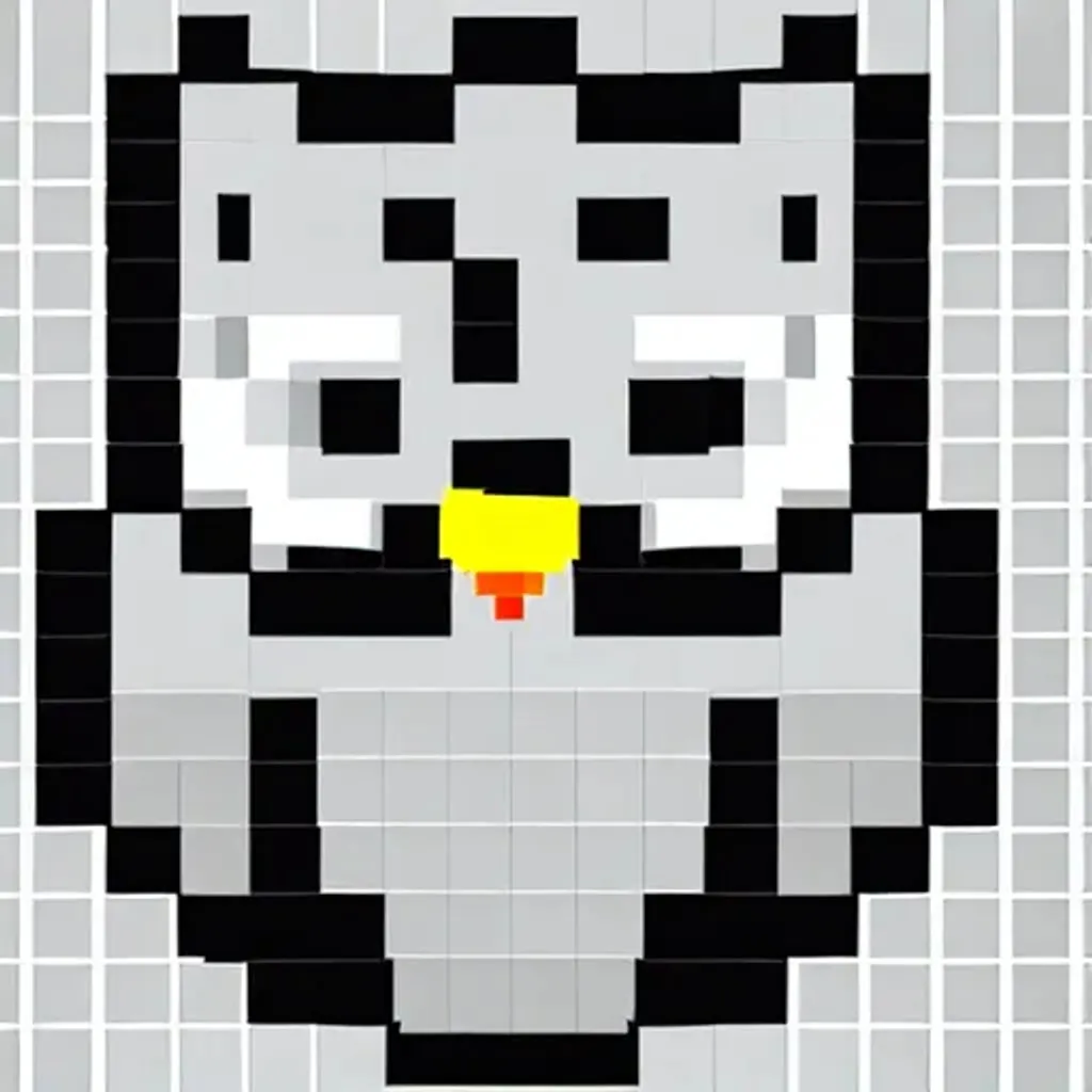 pixel art cat, pixelated, 32x32 pixels, black backgr