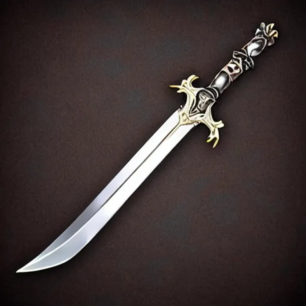 realistic sword