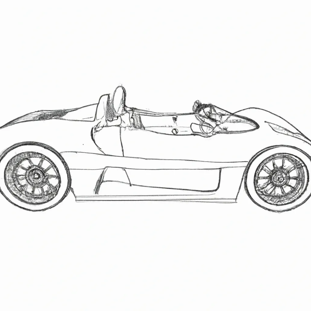 Prompt: Hypercar convertible Vintage 