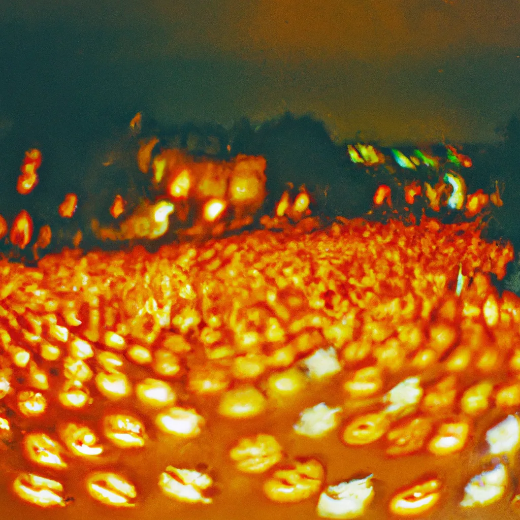 Prompt: A heavily distorted 1993 disposable camera photograph of a thousands of jack-o-lanterns in a city