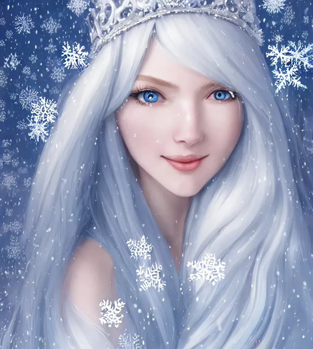 Portrait Of A Gorgeous Snow Goddess With Pale Skin P OpenArt portrait-of-a-gorgeous-snow-goddess-with-pale-skin-p-openart