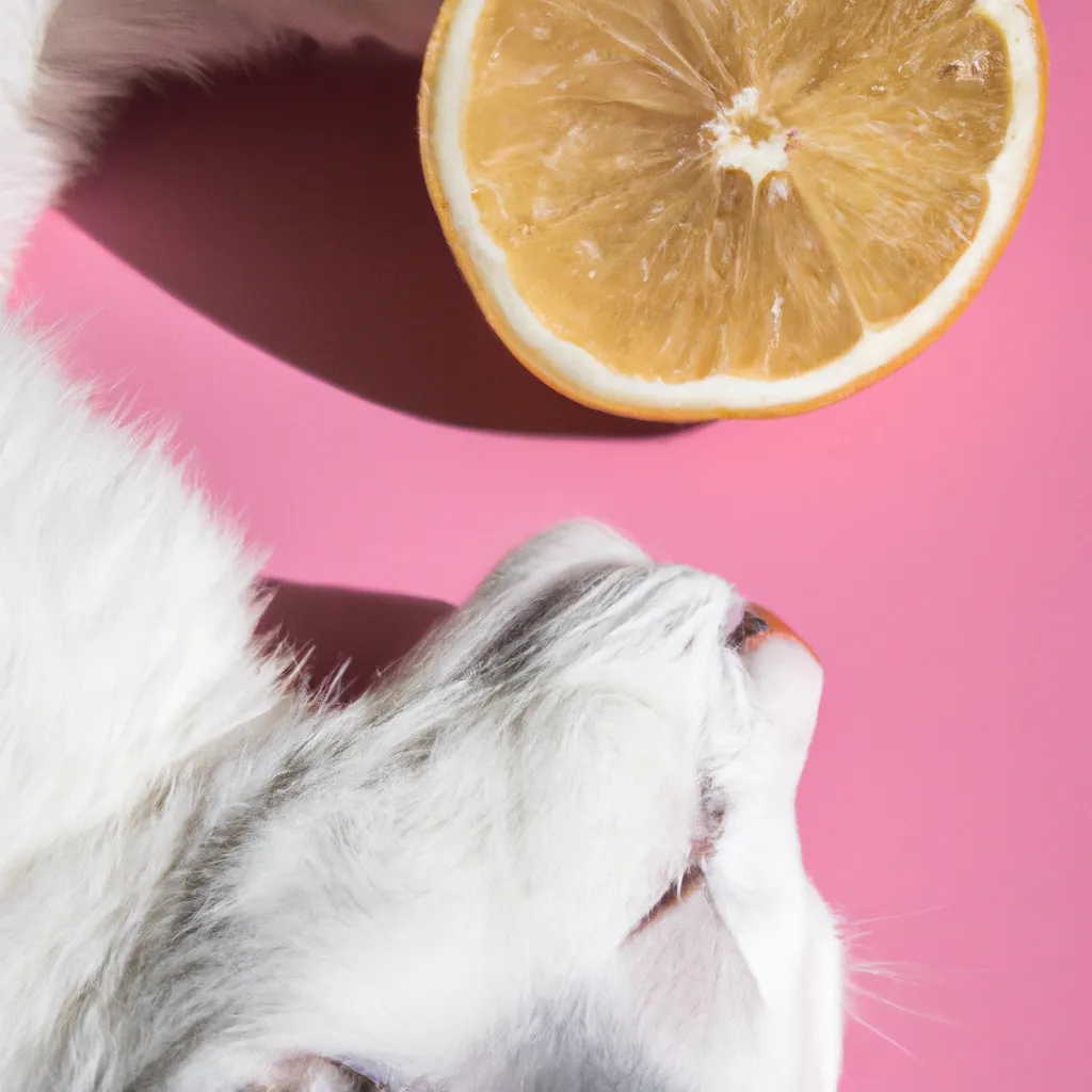 Prompt: A lemon cat