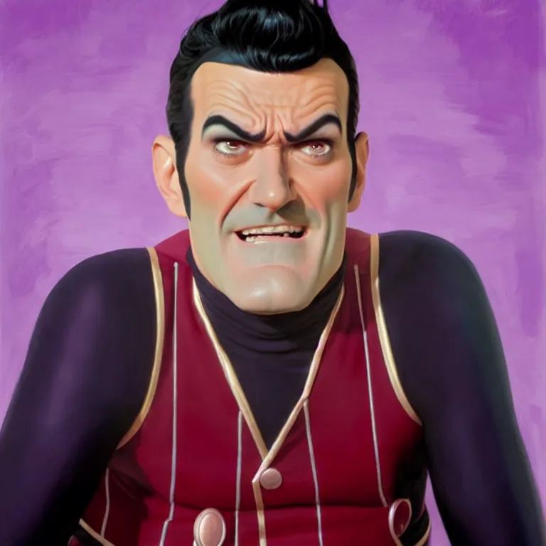 Robbie Rotten by Alex Ross | OpenArt