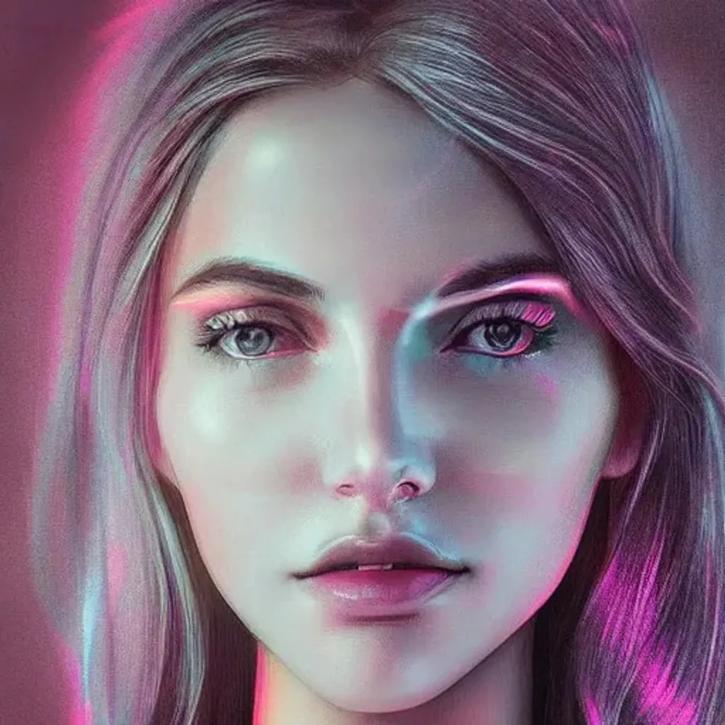 Prompt: neon light sign!! | shape of gorgeous woman | detailed gorgeous face | perfectionism | hyperrealism | realistic | insanely detailed | studio quality | cinematic | luminescence | concept art | illustration | digital art | digital painting