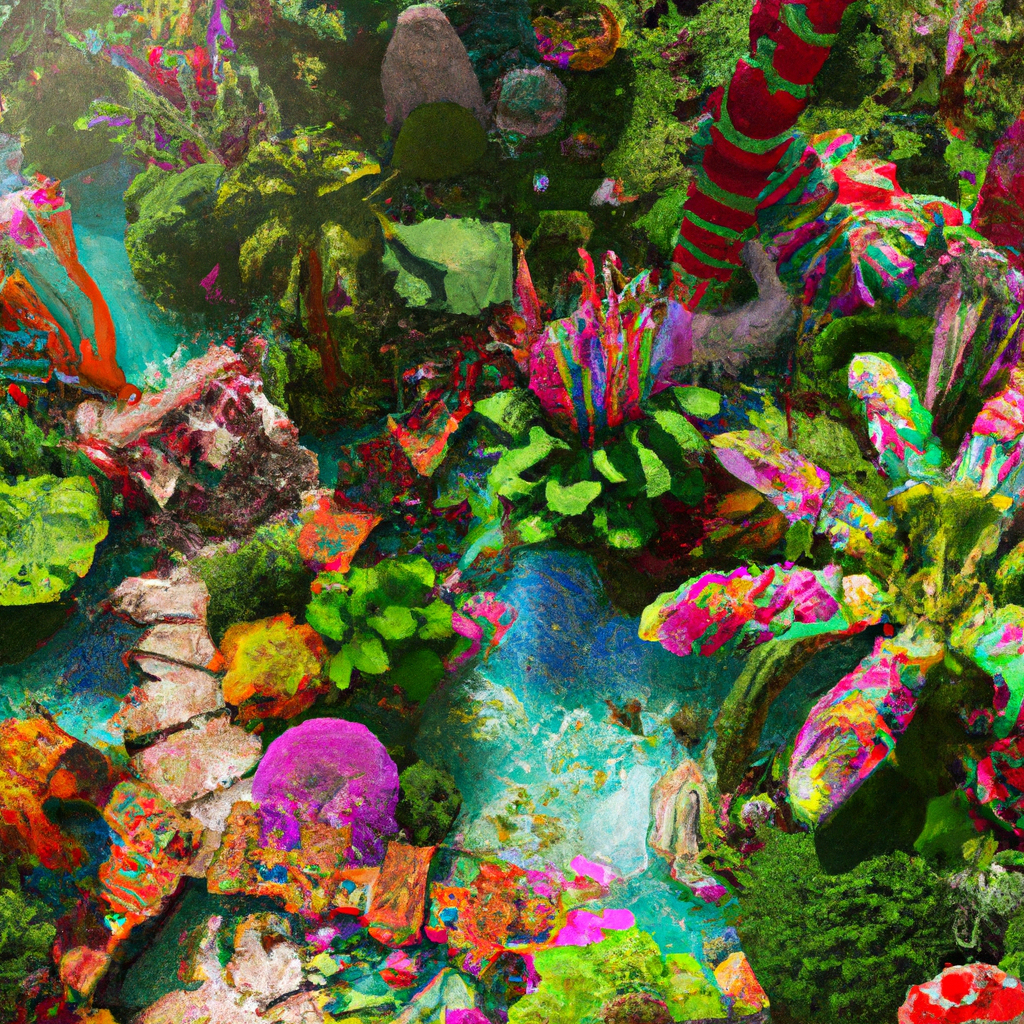 Hyperrealistic Garden of Paradise, the last remainin... | OpenArt