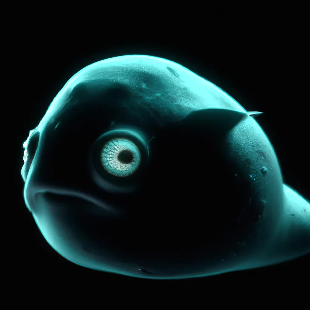 Prompt: Blob Fish Minion, bioluminescent, sharp focus, cinematic, extremely detailed, smooth, cute 4d rendered, trending in artstation