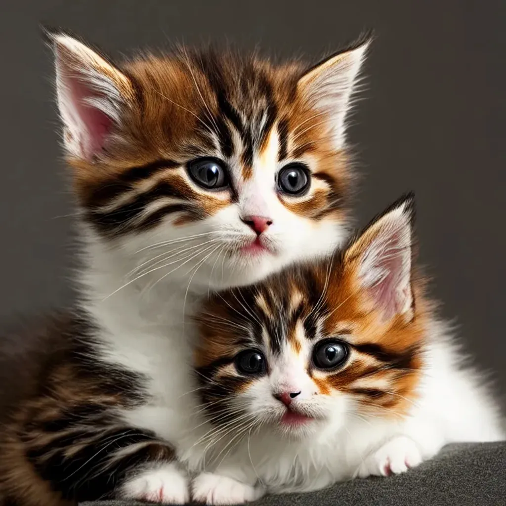 Prompt: kitten in a costume, highest quality, Realistic, ultra sharp, highly detailed, smooth, sharp focus, trending on artforum, artstation hq, behance hd