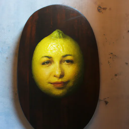 Mona Lisa as a Lemon | OpenArt