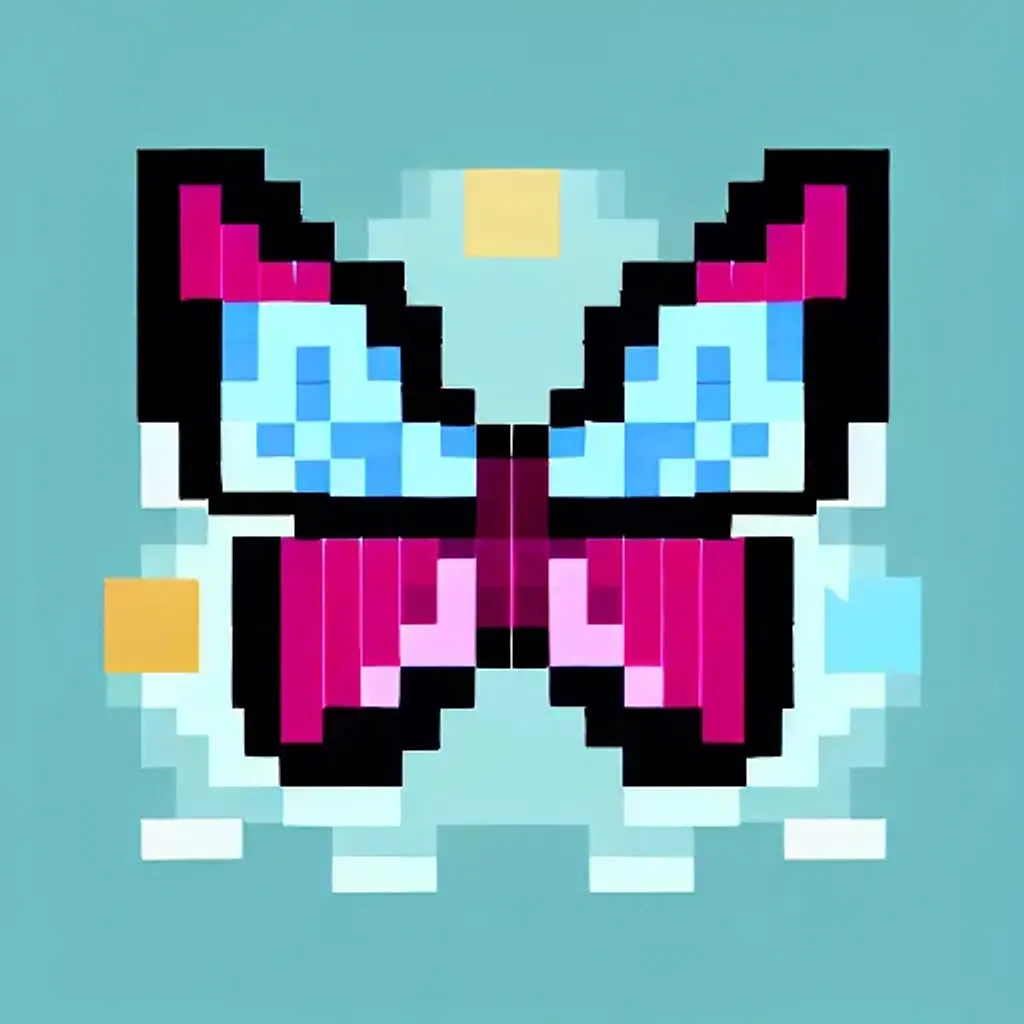 pixel art cat, pixelated, 32x32 pixels, black backgr