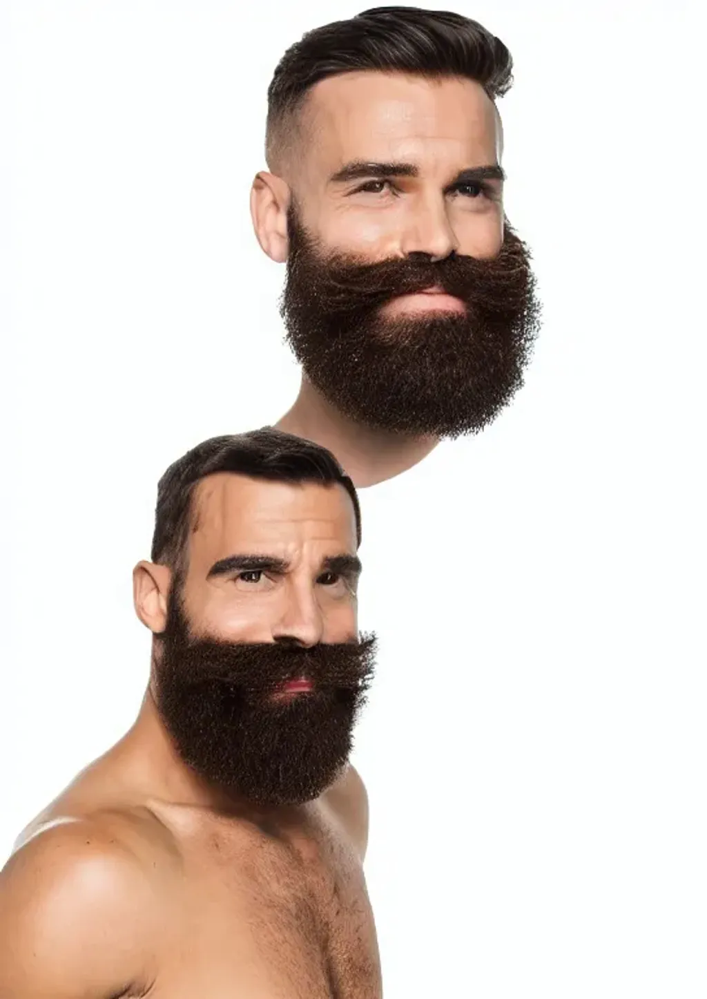 Prompt: Recreate base image. Citroën man beard.