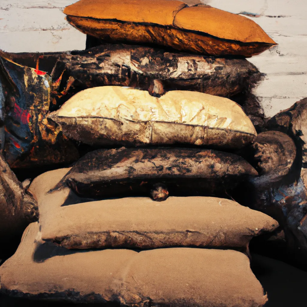 Prompt: a pile of pillows, steampunk