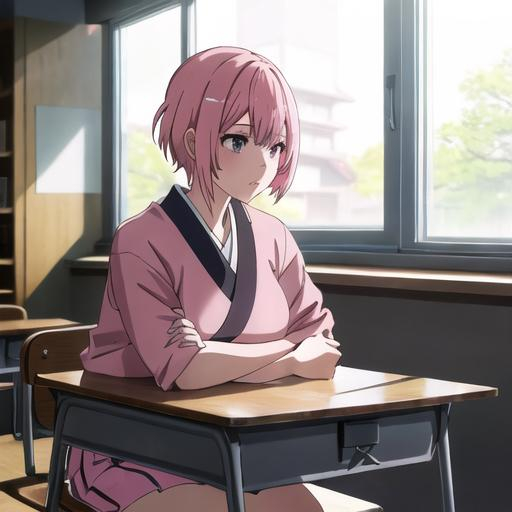 Anime Classroom of the Elite, masterpiece, light ani