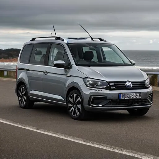 Prompt: Faça a parte de dentro de um carro da Volkswagen de inglês, que seja moderno