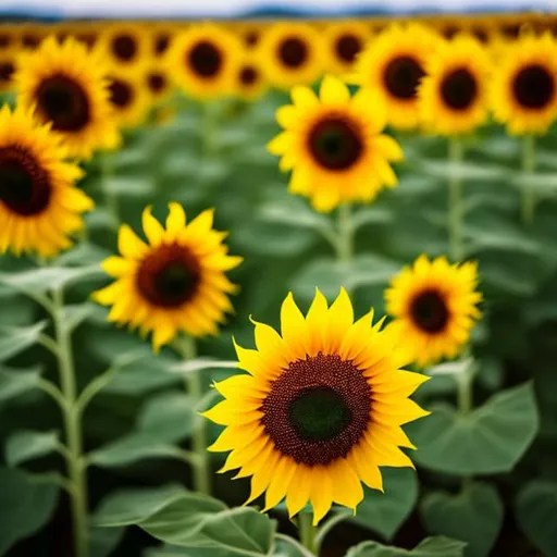 Prompt: Sunflowers are beautiful yellow flowers. Looking at them makes you happy that is just their nature. In an open field was growing little by little a sunflower different from the others.

It dreamed to become taller than the other sunflowers in the field. He really liked the sun and looked at it happily and grow faster and faster, but got very discouraged and felt bad when it got nighttime and it had to go to sleep and didn’t have the warming feeling of growing around the sun rays in the daytime.