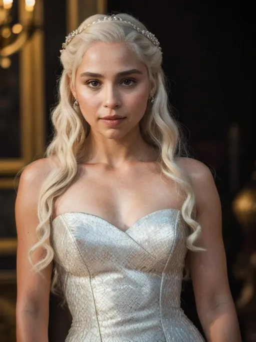 Prompt: A Targaryen Queen