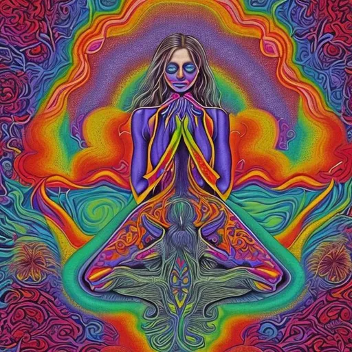 Prompt: Sexual healing psychedelic