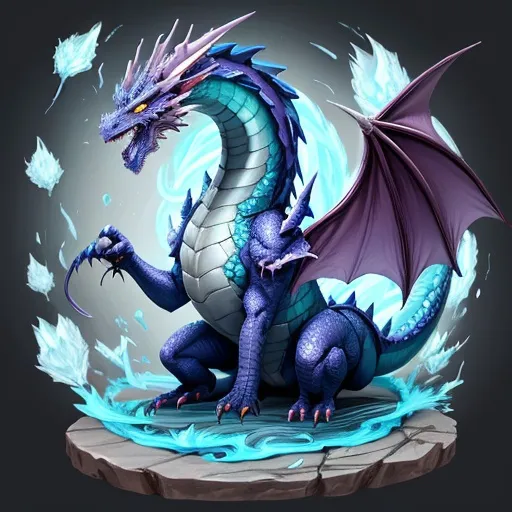 Prompt: elemental dragon