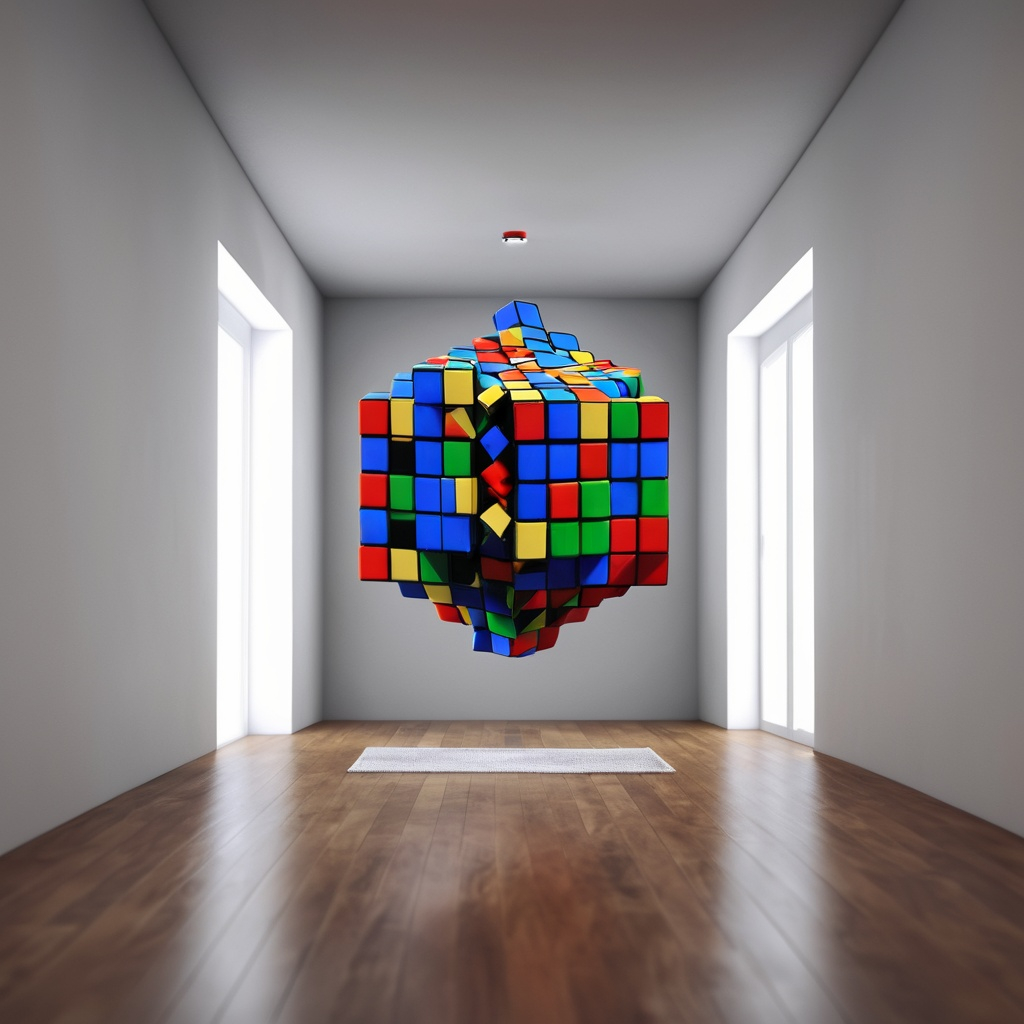 Make a video that shows how to conplete this rubix cube