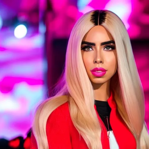 Prompt: Highest quality picture of Barbie Ava Max 