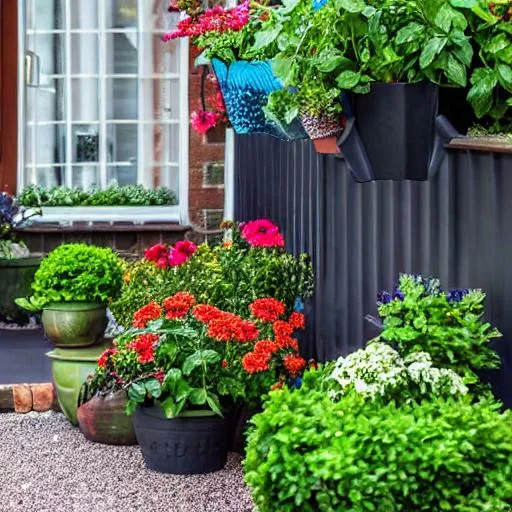 Prompt: garden, flowers, flower pots, pots, planter boxes, entryway, night-time, dark sky, dark clouds, 
very soft █►green◄█ theme, dark shadows, dark walls, dim lights, (some cyan small things:0.8), 
♦♦ doorstep, letterbox, front porch, porch, foyer, stool, garden bench, butterflies, bees, flowers, watering can, garden tools, hair flower, hair ribbon, pail, 

■■ {{{{best quality, 8k resolution photography, artistic photography, photorealistic, masterpiece}}}}, 
