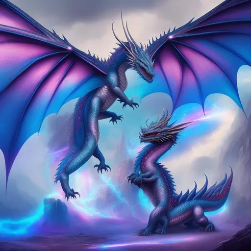 opal colored dragon, Genres: sci-fi, Fantasy; Styles... | OpenArt