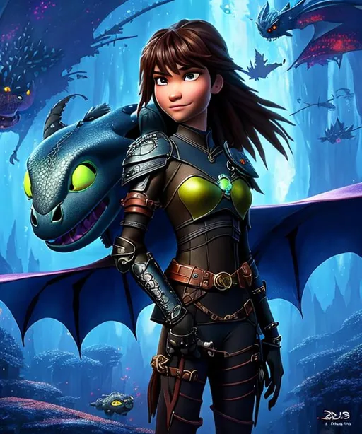 Prompt: Please produce a Astrid Offerson from How to Train Your Dragon, photo session, attractive, blonde hair, (((full body visible))), looking at viewer, portrait, photography, detailed skin, realistic, photo-realistic, 8k, highly detailed, full length frame, High detail RAW color art, piercing, diffused soft lighting, shallow depth of field, sharp focus, hyperrealism, cinematic lighting