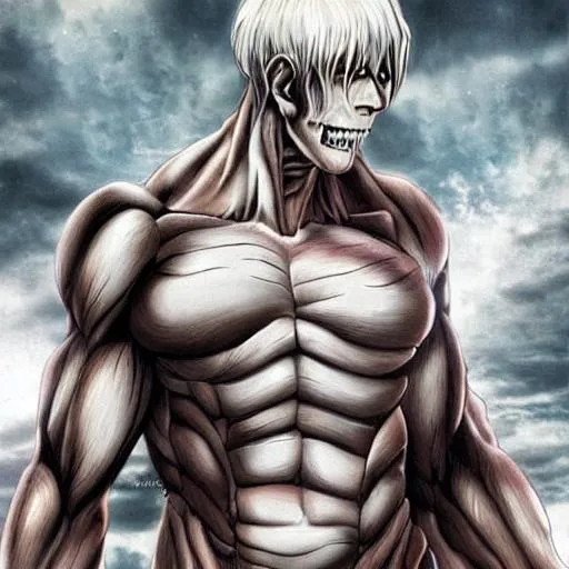 Ultra Realistic Titan from attack on Titan