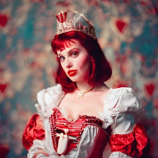 Prompt: Queen of Hearts


