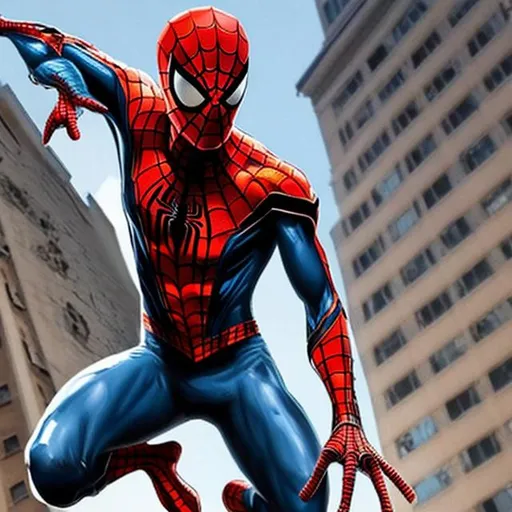 Create a Spider-Man inspired hero suit but change co... | OpenArt