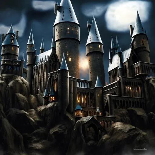 Prompt: Hogwarts School of Witchcraft and Wizardry 