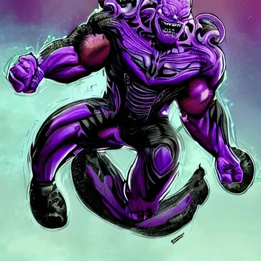 Prompt: Thanos venom