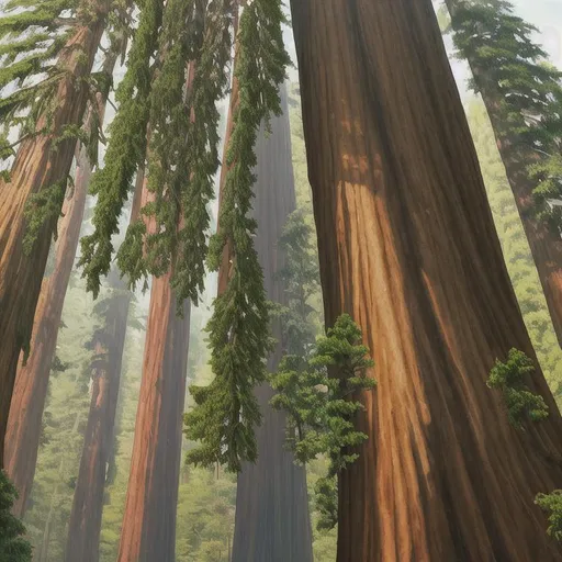 Prompt: Sequoia Tree