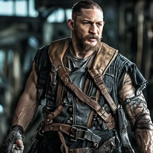 Prompt: Tom Hardy as crossbones from Marvel comics
