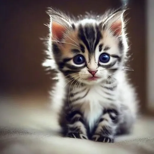 Prompt: a cute kitten
